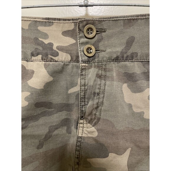 Punk Emo Micro Mini Cargo Skirt Camo Rare Vintage Y2K Camouflauge Belt Loops 10 - Picture 2 of 7